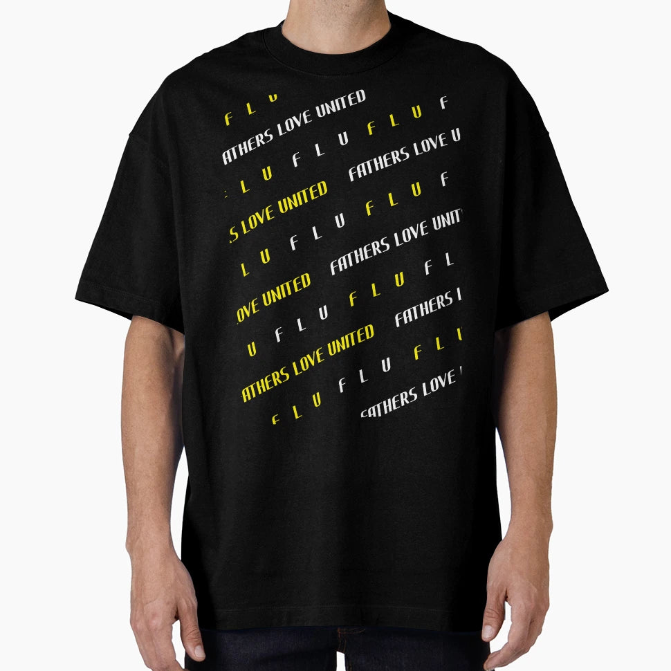 F L U Cross Stitch T-Shirt - Casual Everyday Wear for Adults - T-Shirt, Sweatshirt, Hoodie