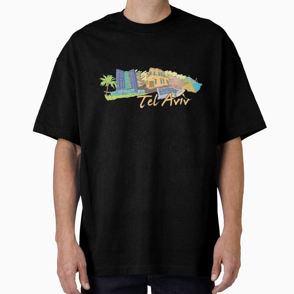 Tel Aviv Israel Beautiful Places Around The World by - Adult & Kids T-Shirts, Sweatshirts & Hoodies apparel design preview 1