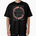 Amazing Grace Hymn with Floral Wreath by DownThePath - Adult & Kids T-Shirts, Sweatshirts & Hoodies apparel design preview 1