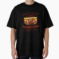 Thanksgiving Family Food Football T-Shirt - Streetwear Style for Adults - T-Shirt, Sweatshirt, Hoodie