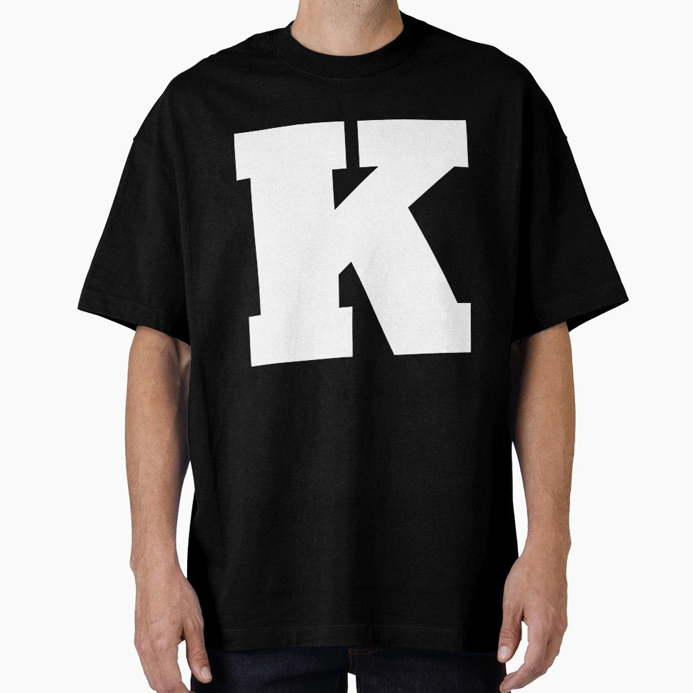 Alphabet K Uppercase Letter K Letter K T-Shirt - Graphic Print Men Women - T-Shirt, Sweatshirt, Hoodie