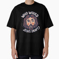 Who Would Jesus Draft Christian Fantasy T-Shirt - Unique Graphic Men Women - T-Shirt, Sweatshirt, Hoodie