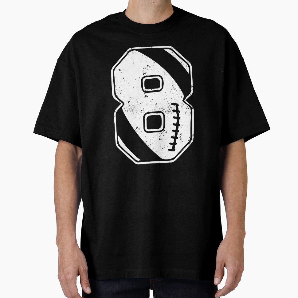 Football 8 T-Shirt - Graphic Print Men Women - T-Shirt, Sweatshirt, Hoodie