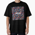 Urban Red Blue Graffiti by Designifying - Adult & Kids T-Shirts, Sweatshirts & Hoodies apparel design preview 1