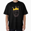 Happy Fathers Day Funny King Dad T-Shirt - Custom Art Print Unisex - T-Shirt, Sweatshirt, Hoodie