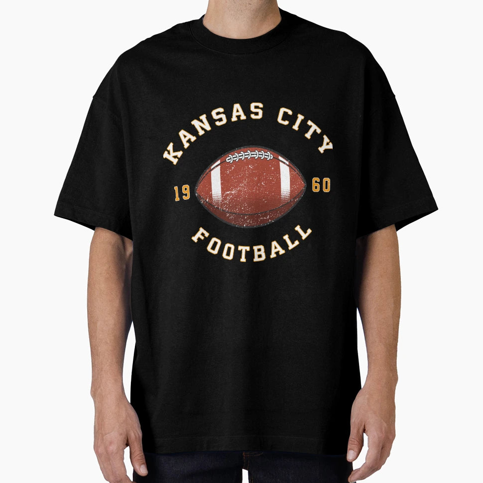 Kansas City Football Gift T-Shirt - Minimalist Print Unisex - T-Shirt, Sweatshirt, Hoodie