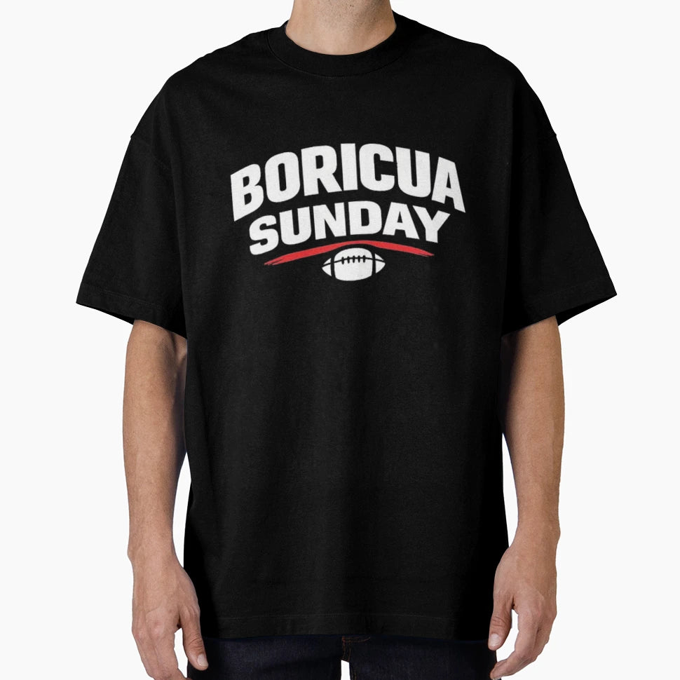 Boricua Sunday T-Shirt - Casual Everyday Wear Unisex - T-Shirt, Sweatshirt, Hoodie