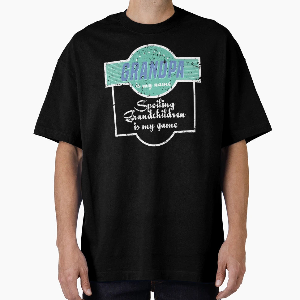 Grandpa Spoiling Grandkids T-Shirt - Minimalist Print for Adults - T-Shirt, Sweatshirt, Hoodie