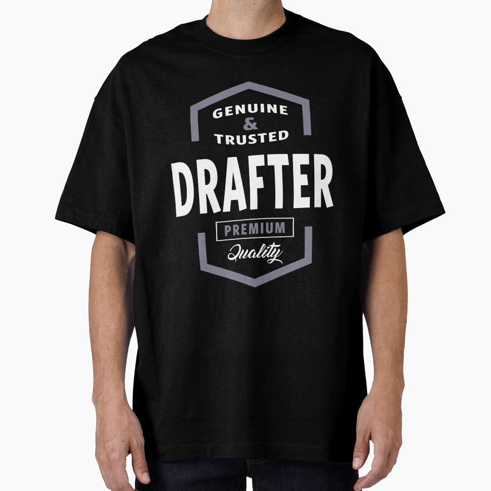 Genuine Drafter Gift T-Shirt - Aesthetic Graphic Unisex - T-Shirt, Sweatshirt, Hoodie