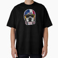 Easy Rider American Football Helmet T-Shirt - Custom Art Print for Adults - T-Shirt, Sweatshirt, Hoodie
