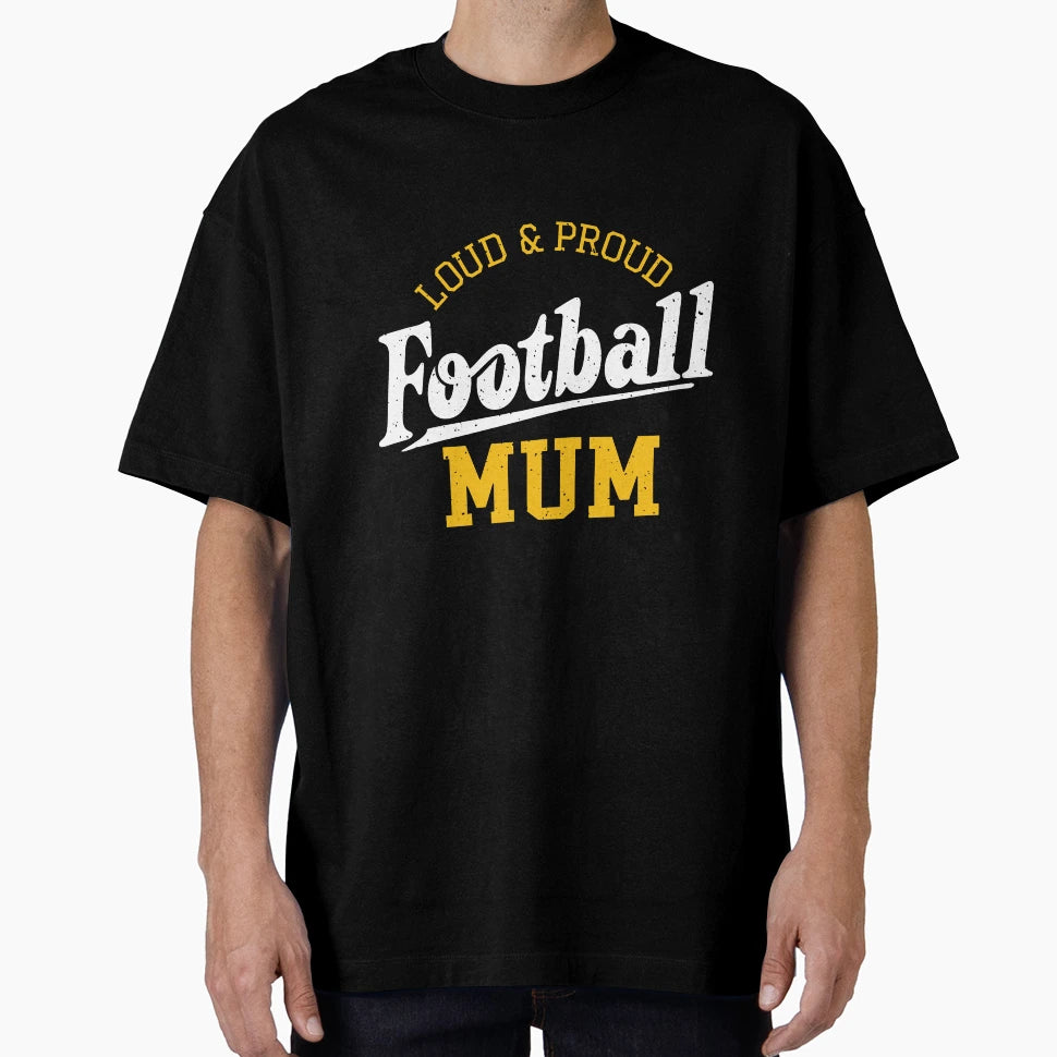 Football Mum T-Shirt - Aesthetic Graphic Men Women - T-Shirt, Sweatshirt, Hoodie