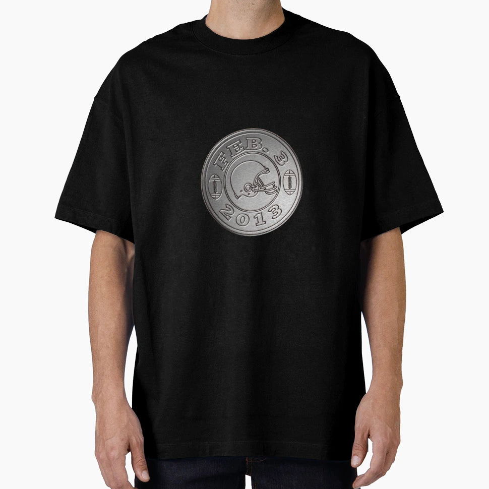 American Football Helmet February 2013 T-Shirt - Unique Graphic Men Women - T-Shirt, Sweatshirt, Hoodie