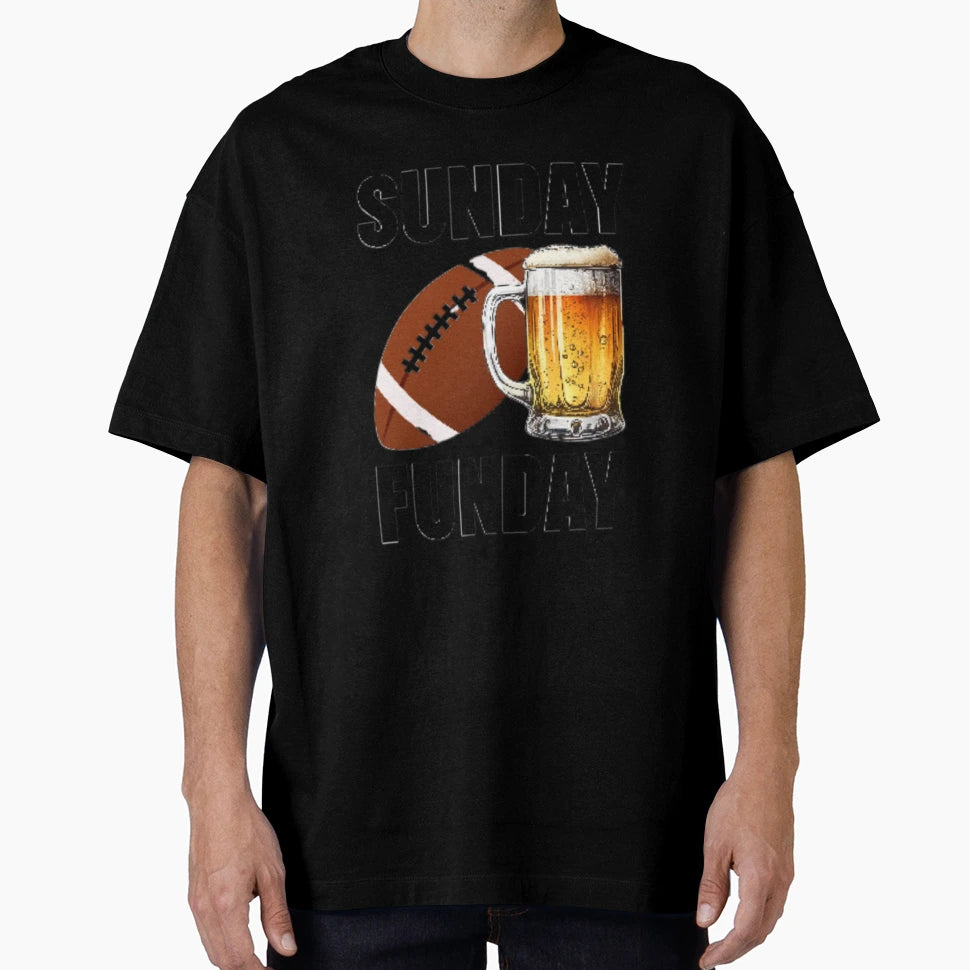 Sunday Funday T-Shirt - Trendy Graphic for Adults - T-Shirt, Sweatshirt, Hoodie