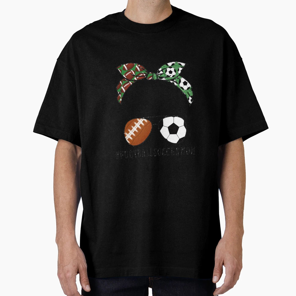 Football Soccer Mom T-Shirt - Trendy Graphic Men Women - T-Shirt, Sweatshirt, Hoodie