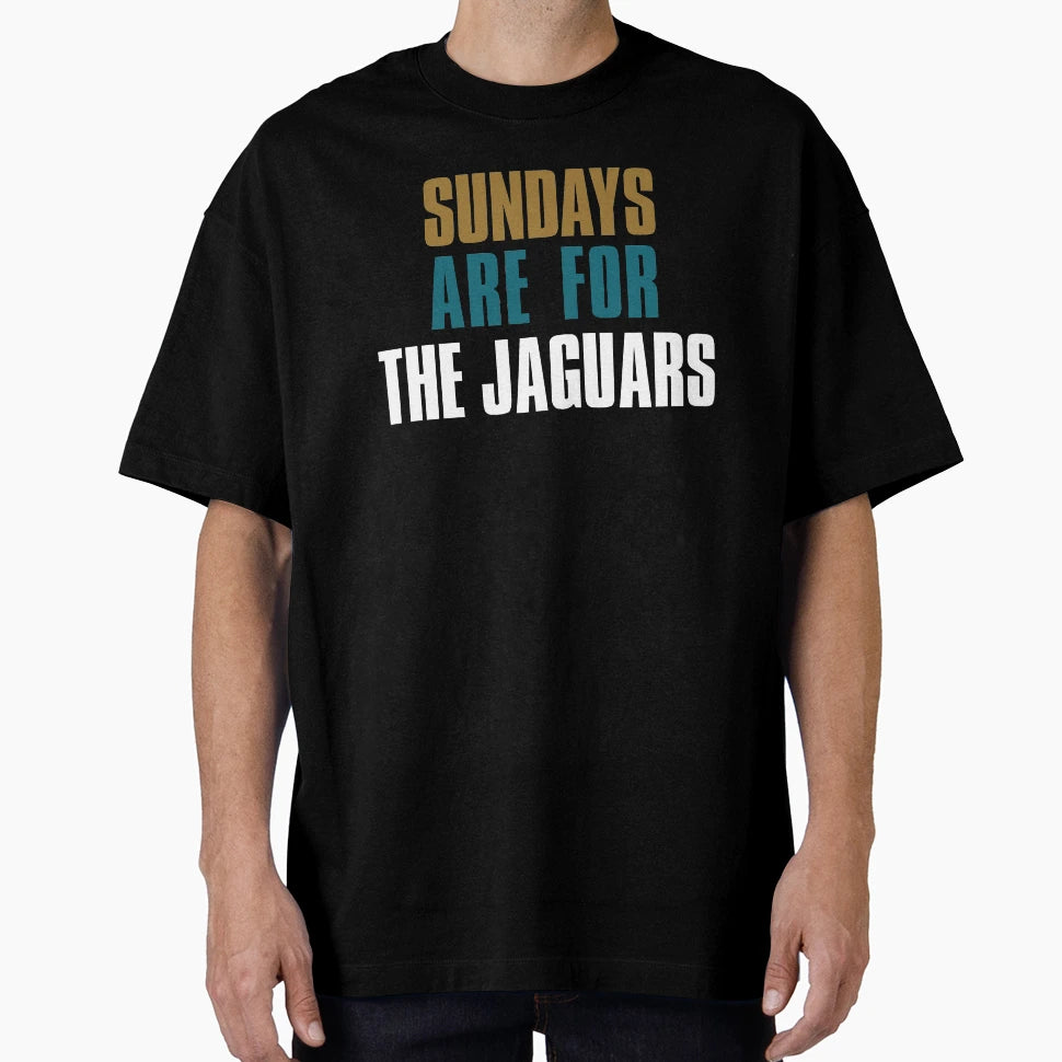 Sundays Are Jaguars Jacksonville Football T-Shirt - Minimalist Print Unisex - T-Shirt, Sweatshirt, Hoodie