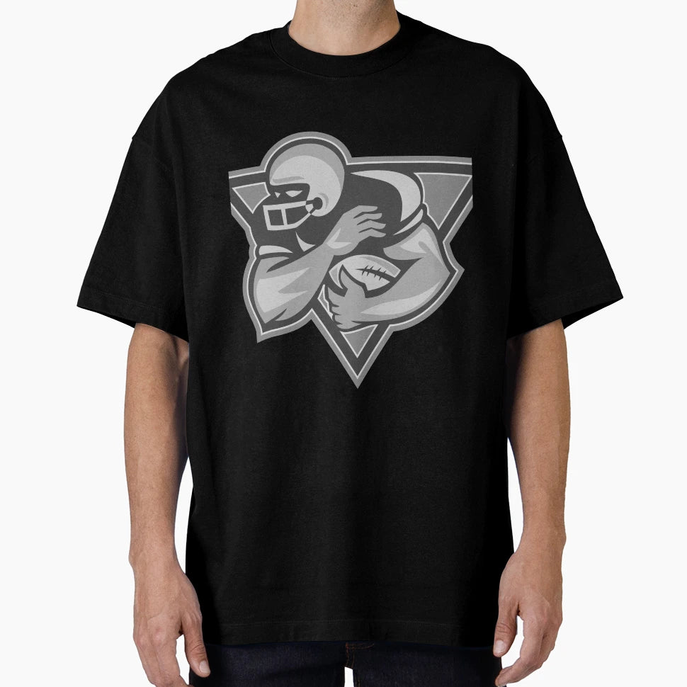 American Football Running Back Ball T-Shirt - Aesthetic Graphic for Adults - T-Shirt, Sweatshirt, Hoodie