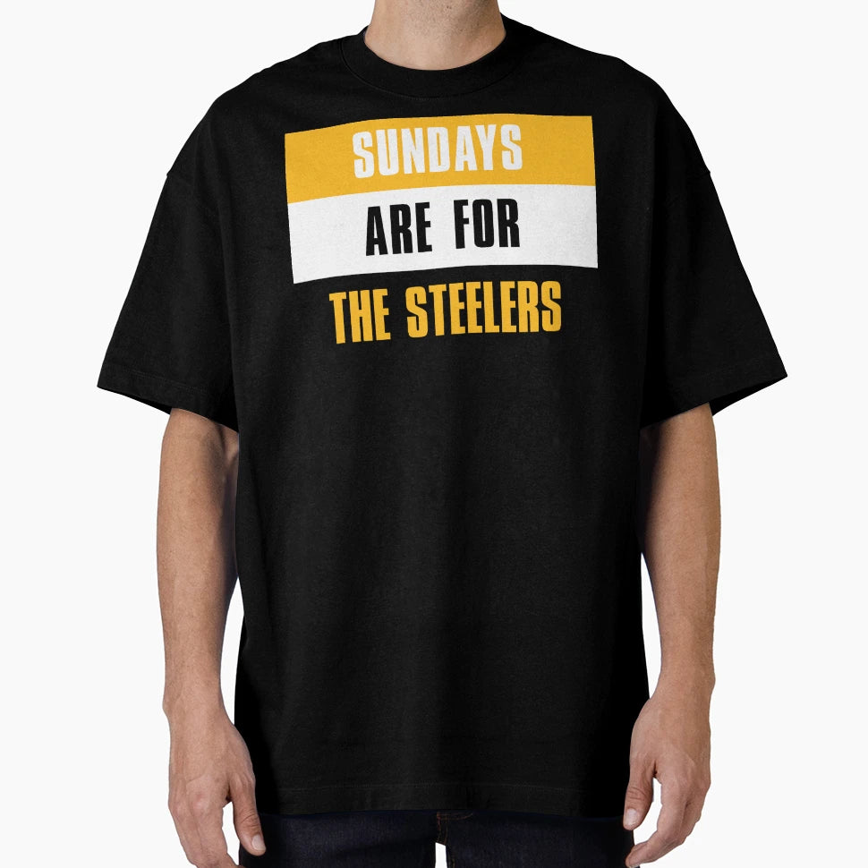 Sundays Are Steelers Pittsburgh Steelers T-Shirt - Trendy Graphic Men Women - T-Shirt, Sweatshirt, Hoodie