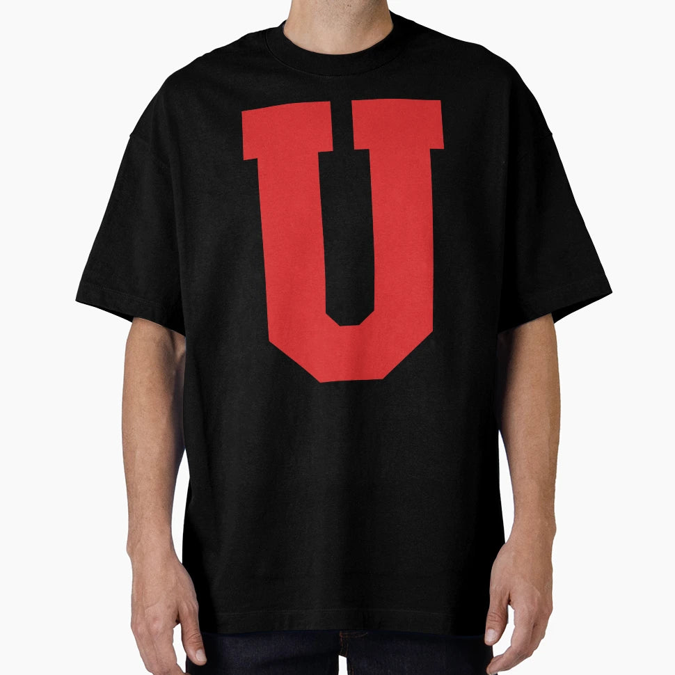 Alphabet Red U Sports Letter U T-Shirt - Novelty Apparel Unisex - T-Shirt, Sweatshirt, Hoodie