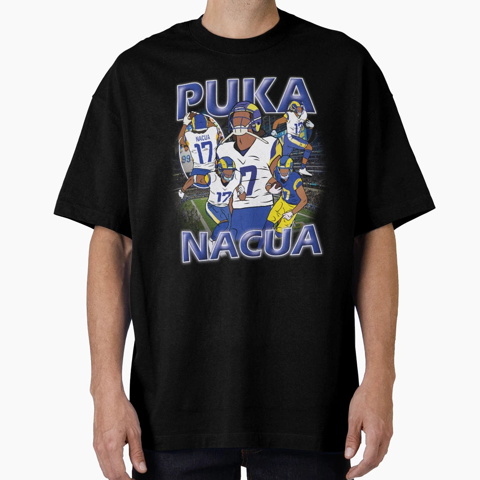Puka Nacua T-Shirt - Graphic Print Unisex - T-Shirt, Sweatshirt, Hoodie