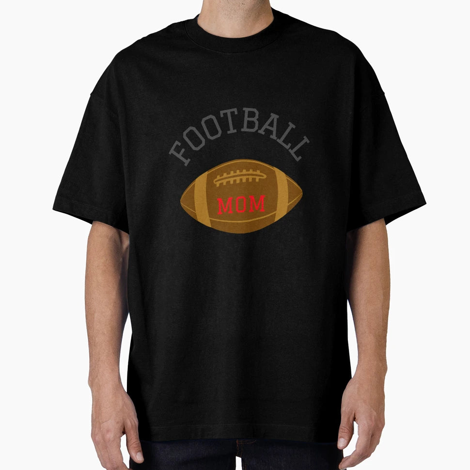 Football Mom T-Shirt - Aesthetic Graphic Men Women - T-Shirt, Sweatshirt, Hoodie