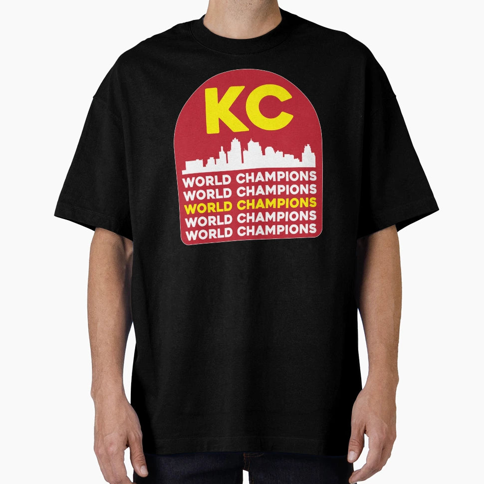 Kansas City Champions T-Shirt - Novelty Apparel for Adults - T-Shirt, Sweatshirt, Hoodie
