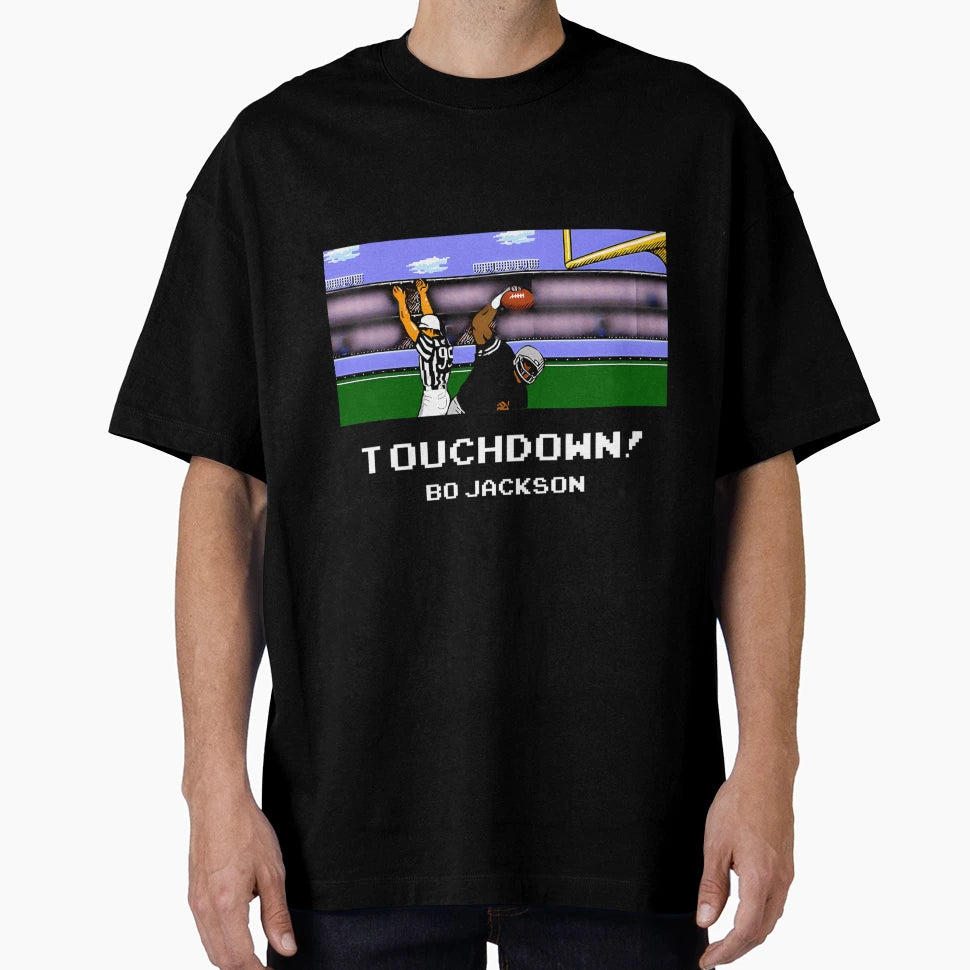 Touchdown Bo T-Shirt - Graphic Print for Adults - T-Shirt, Sweatshirt, Hoodie