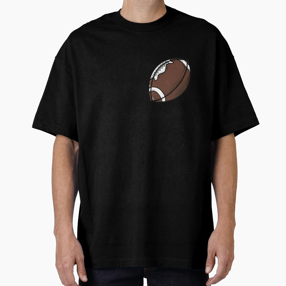 Football Thats My Grandson Gift Football T-Shirt - Graphic Print Men Women - T-Shirt, Sweatshirt, Hoodie