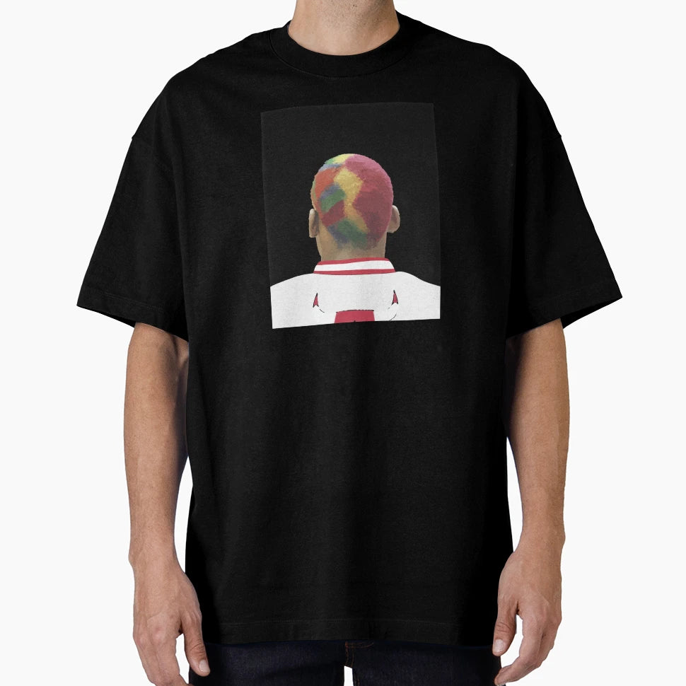 Dennis Rodman Chicago Bulls Basketball T-Shirt - Custom Art Print Unisex - T-Shirt, Sweatshirt, Hoodie