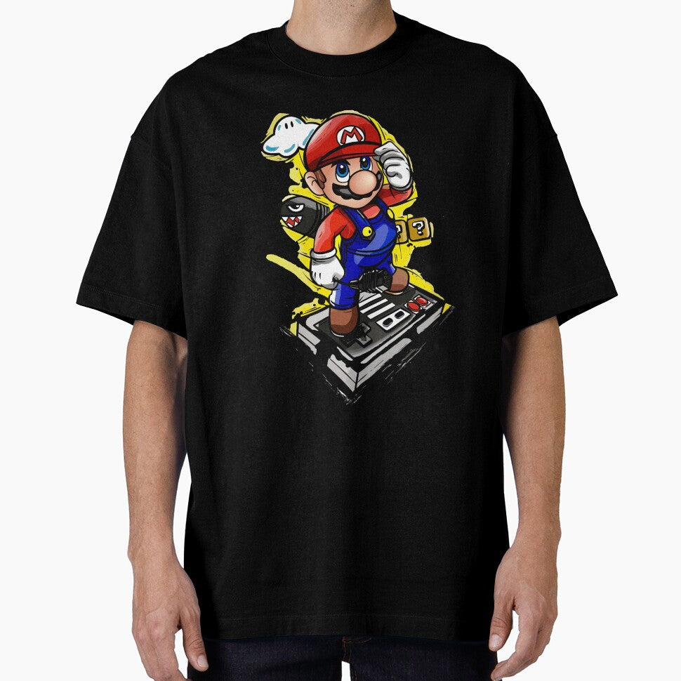 Mari0 gamer by MangaCortaTees - Adult & Kids T-Shirts, Sweatshirts & Hoodies apparel design preview 1