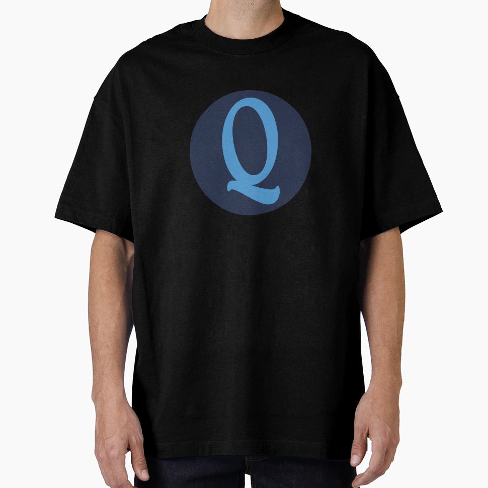 Letter Q Monogram T-Shirt - Minimalist Print Men Women - T-Shirt, Sweatshirt, Hoodie