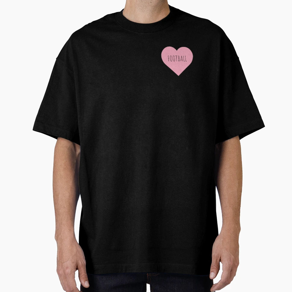 I Love Football T-Shirt - Trendy Graphic Unisex - T-Shirt, Sweatshirt, Hoodie