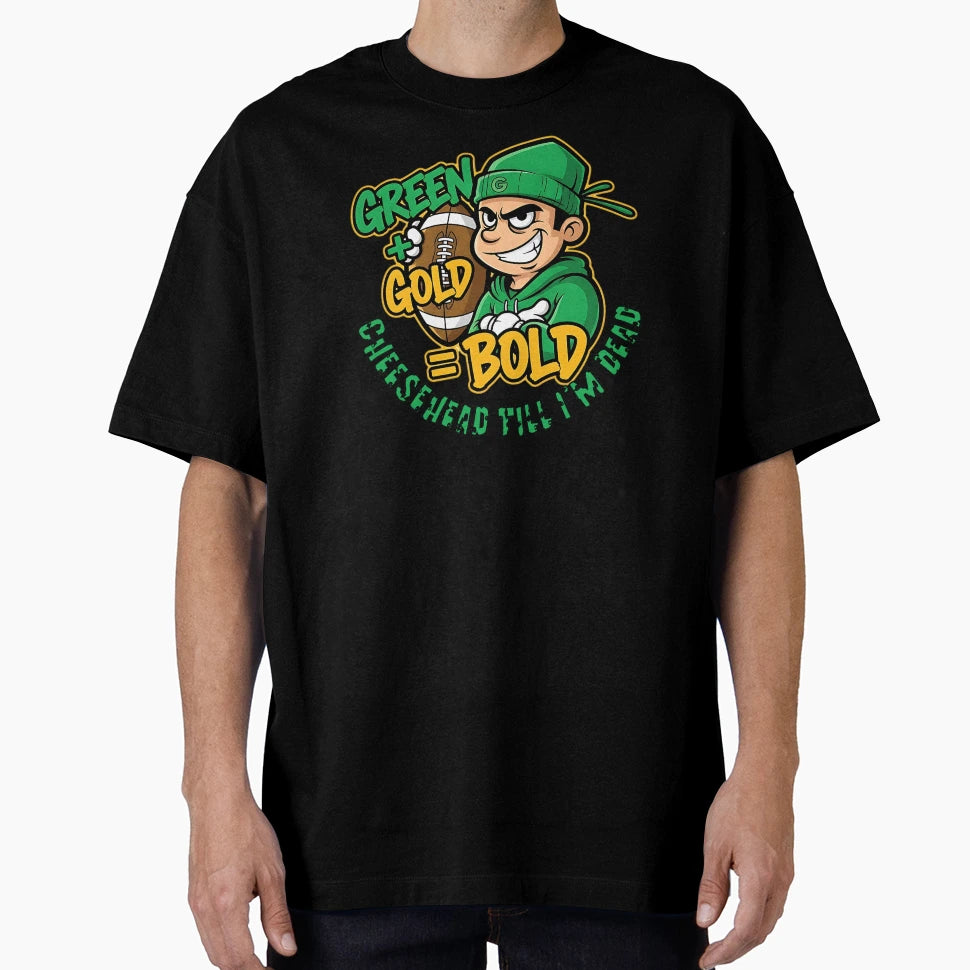 Green Bay Football T-Shirt - Minimalist Print Men Women - T-Shirt, Sweatshirt, Hoodie