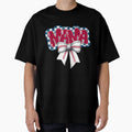 Baseball Mama Coquette Bow Game Day T-Shirt - Graphic Print Men Women - T-Shirt, Sweatshirt, Hoodie