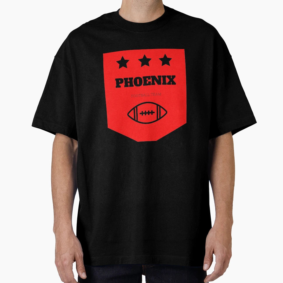 Phoenix Football Team T-Shirt - Graphic Print Unisex - T-Shirt, Sweatshirt, Hoodie