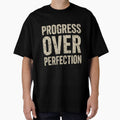 Inspiring Progress Over Perfection Graphic by - Adult & Kids T-Shirts, Sweatshirts & Hoodies apparel design preview 1