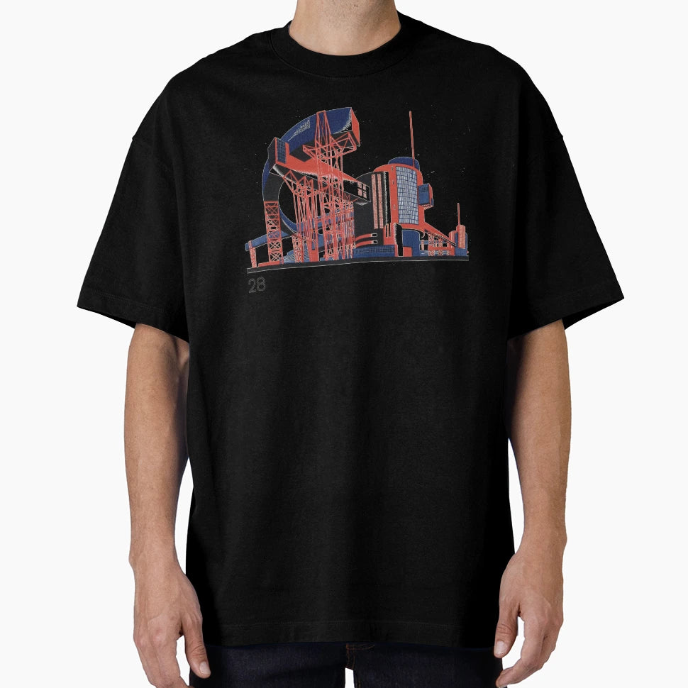 Yakov Chernikhov 28 T-Shirt - Custom Art Print for Adults - T-Shirt, Sweatshirt, Hoodie