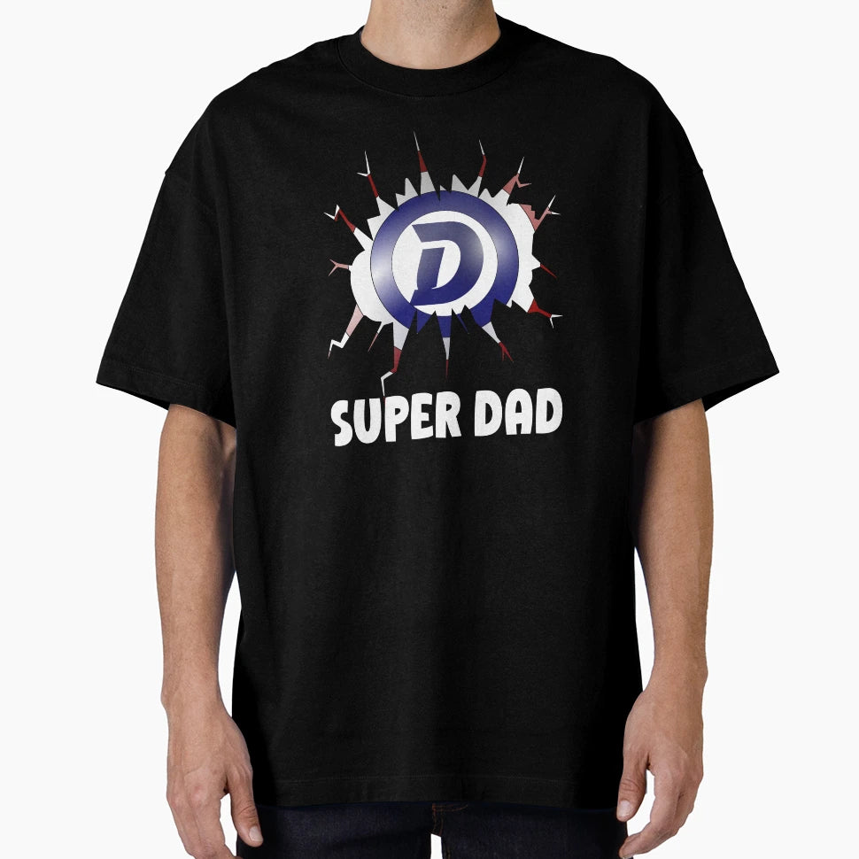 Super Dad Daddy Dad Dedicated And T-Shirt - Minimalist Print Unisex - T-Shirt, Sweatshirt, Hoodie