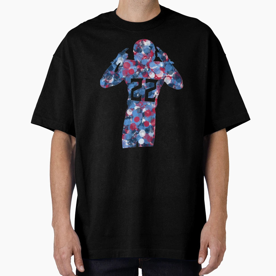 Splatter Henry T-Shirt - Novelty Apparel Unisex - T-Shirt, Sweatshirt, Hoodie