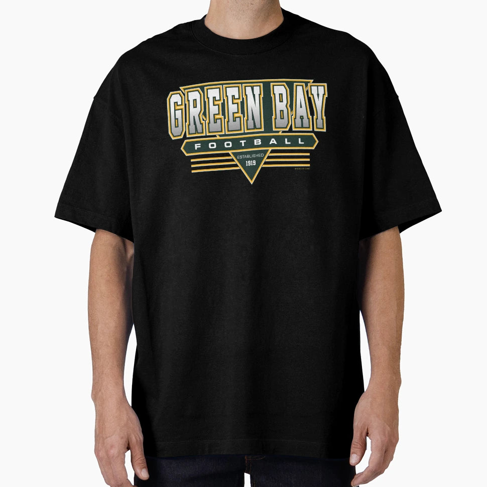 Green Bay Football Packers Inspired T-Shirt - Custom Art Print for Adults - T-Shirt, Sweatshirt, Hoodie