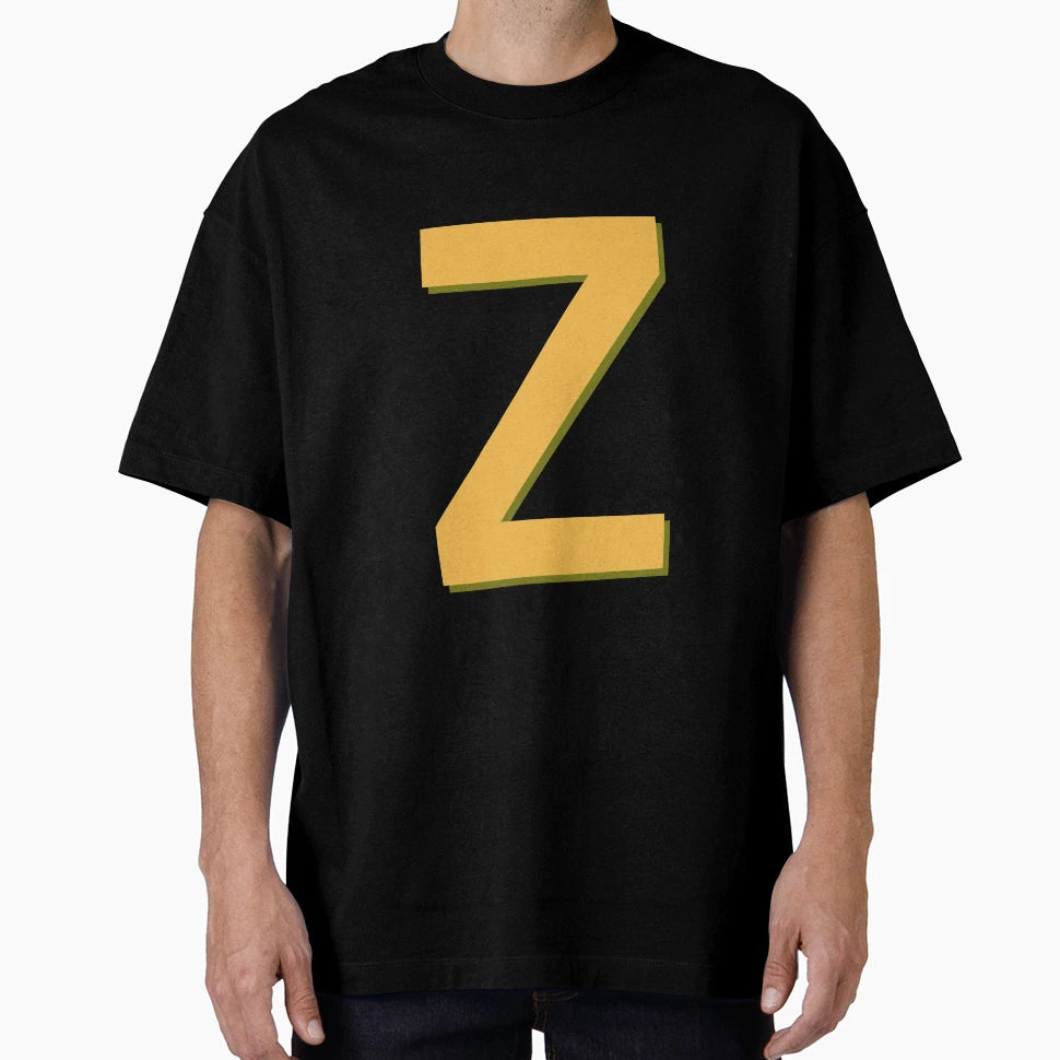 Letter Z Alphabet Z T-Shirt - Novelty Apparel for Adults - T-Shirt, Sweatshirt, Hoodie