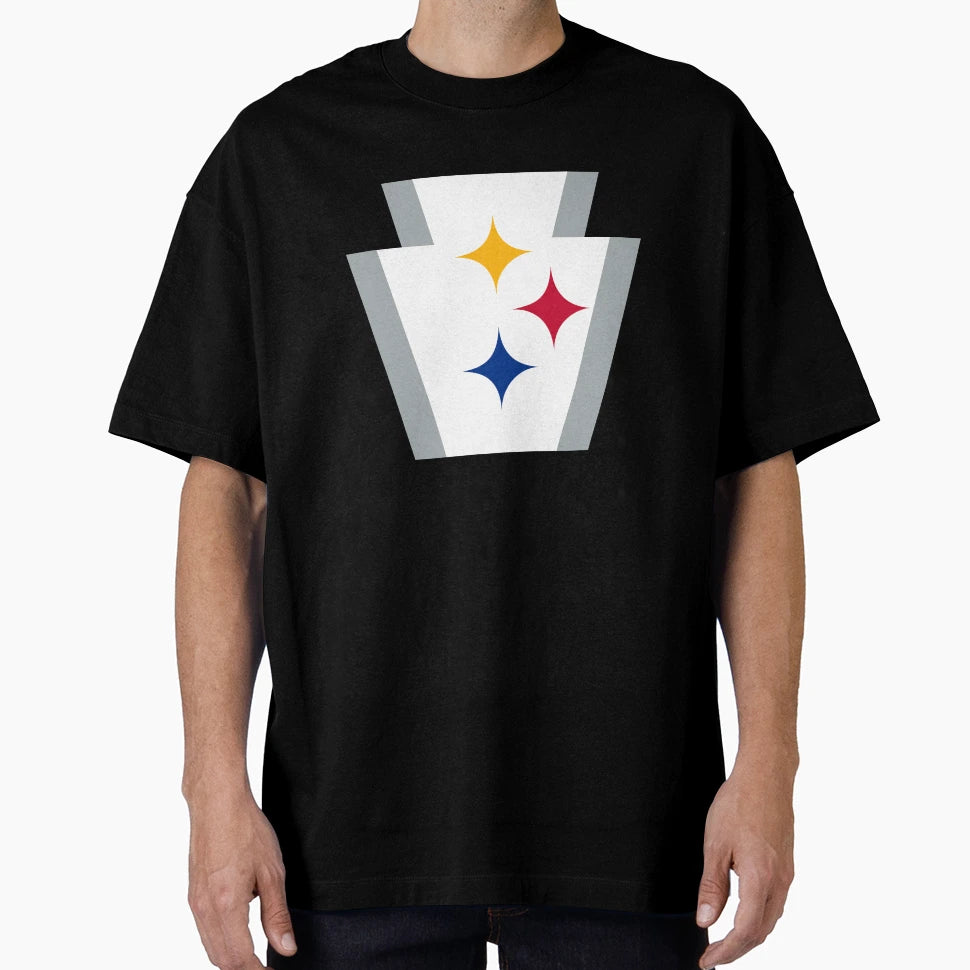 Pittsburgh Football Keystone T-Shirt - Streetwear Style Unisex - T-Shirt, Sweatshirt, Hoodie