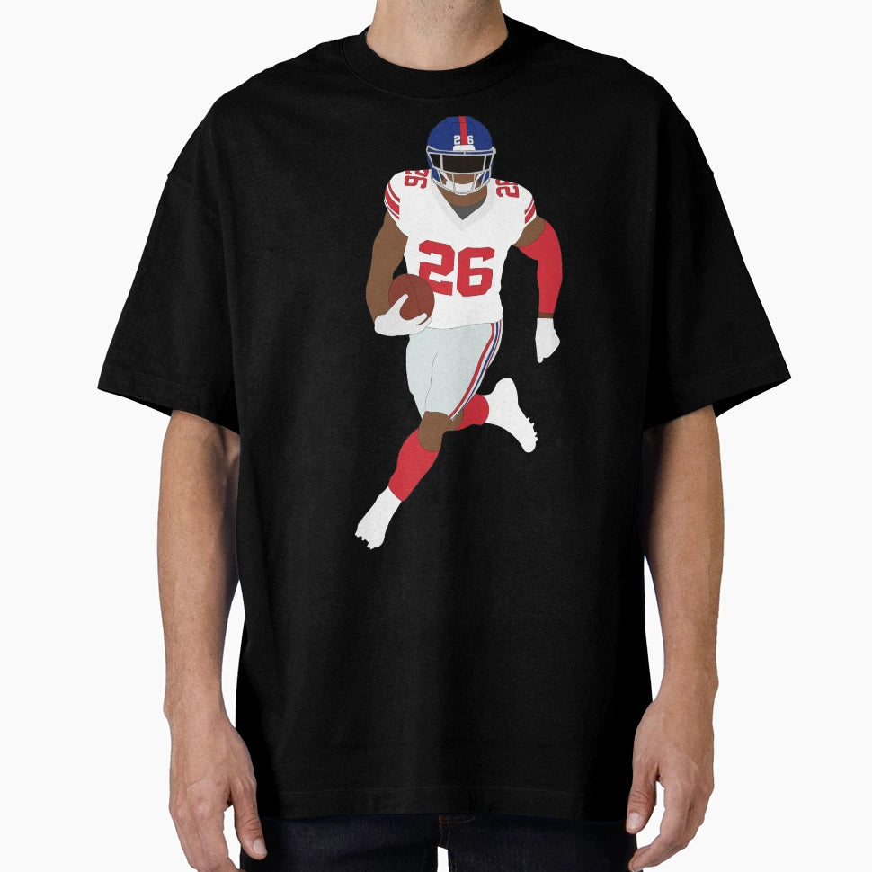 Saquon T-Shirt - Custom Art Print for Adults - T-Shirt, Sweatshirt, Hoodie