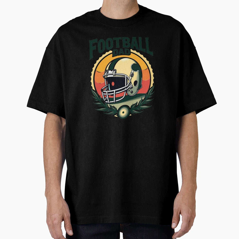 Football Dad Proud Sports Dad Gift T-Shirt - Unique Graphic Men Women - T-Shirt, Sweatshirt, Hoodie