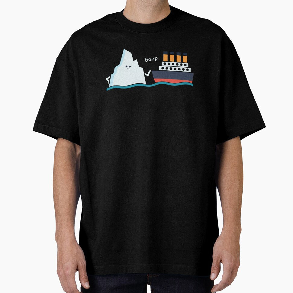 Iceberg Boop Ship Funny meme by charoen-design - Adult & Kids T-Shirts, Sweatshirts & Hoodies apparel design preview 1