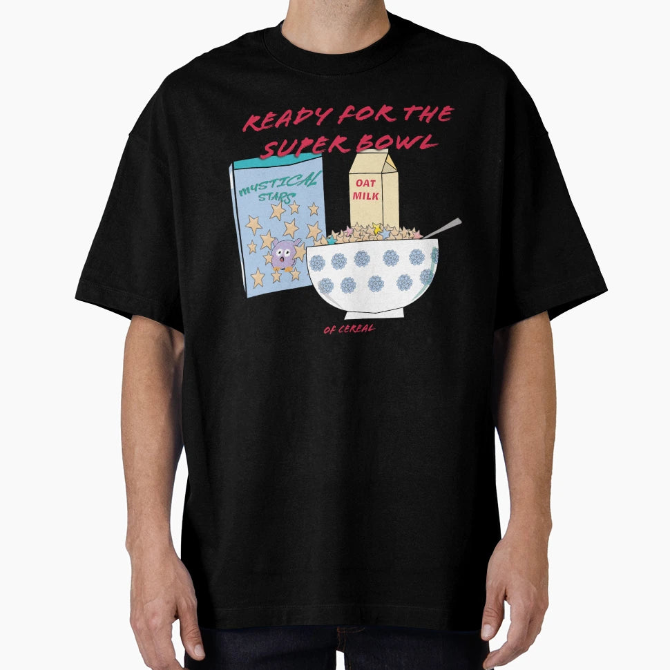 Super Bowl Cereal T-Shirt - Minimalist Print Unisex - T-Shirt, Sweatshirt, Hoodie