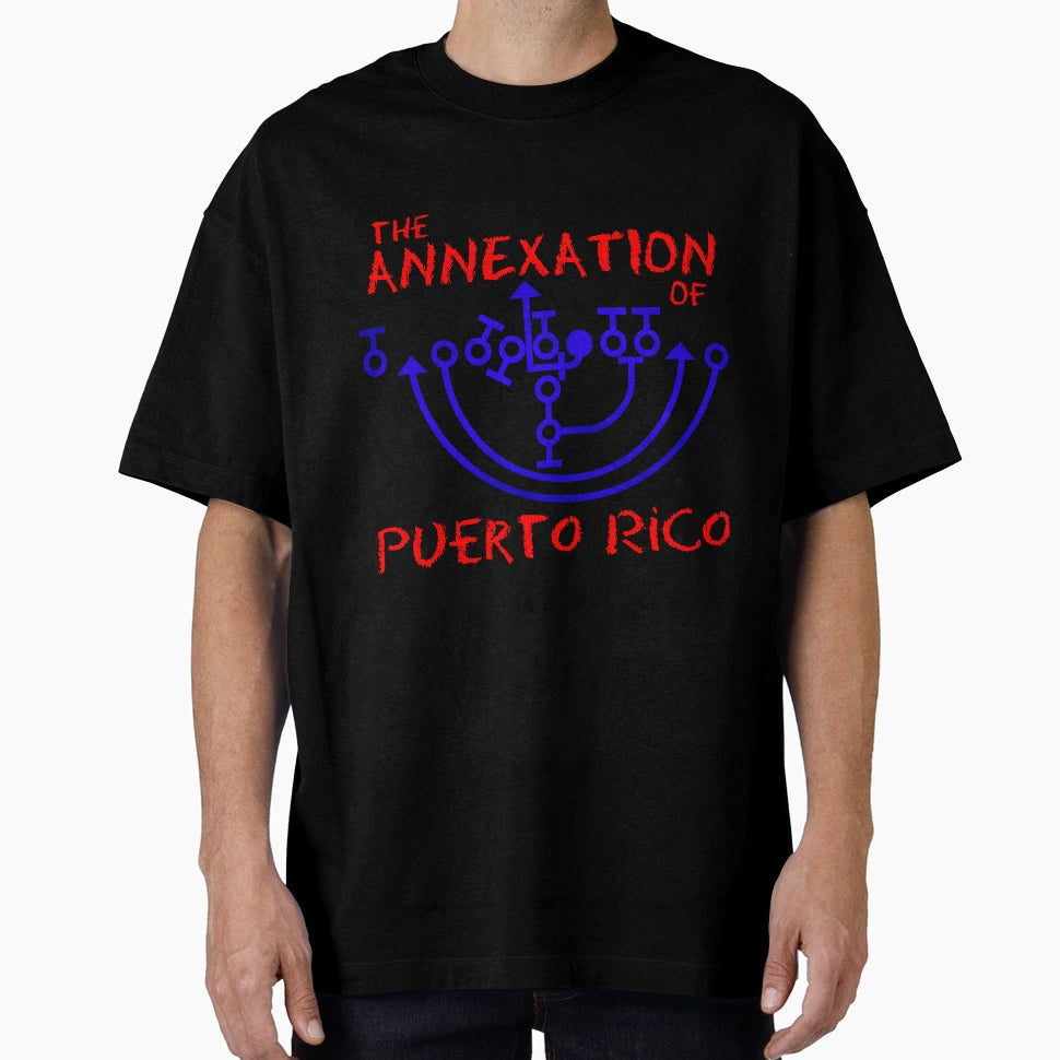 Annexation Puerto Rico T-Shirt - Minimalist Print Men Women - T-Shirt, Sweatshirt, Hoodie