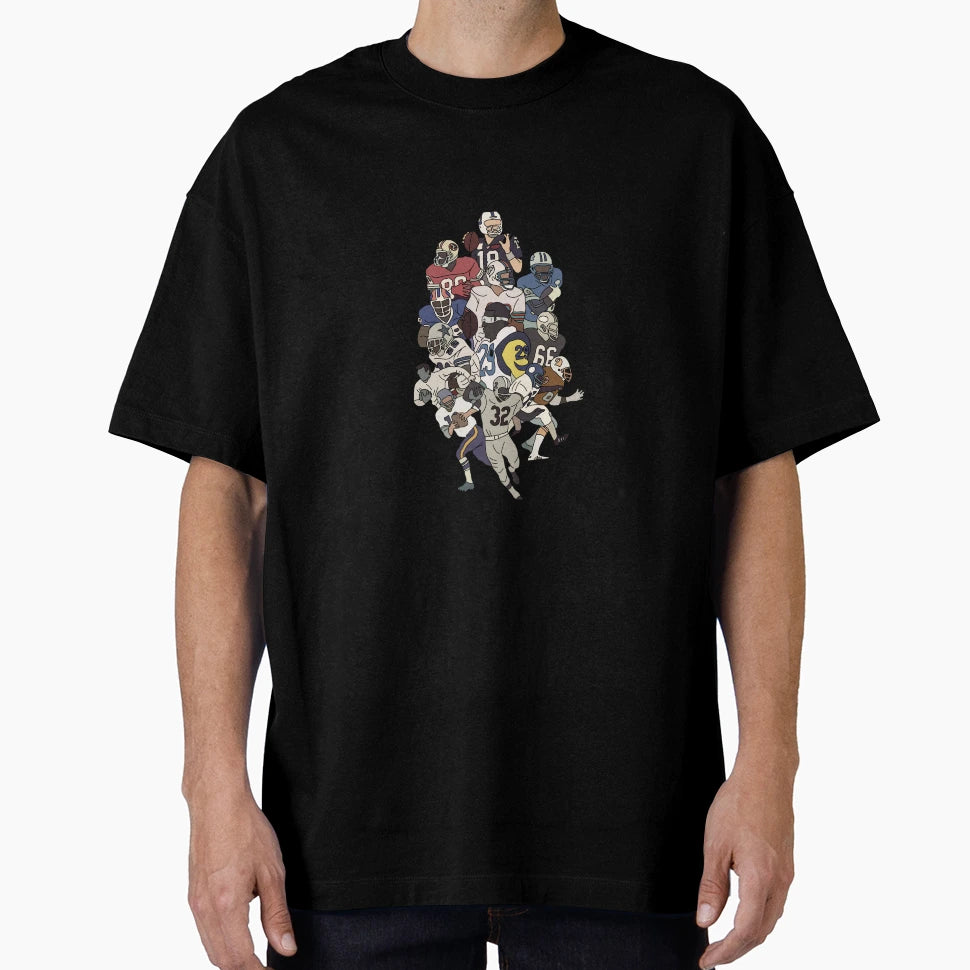 Nfl Football Players T-Shirt - Trendy Graphic Men Women - T-Shirt, Sweatshirt, Hoodie