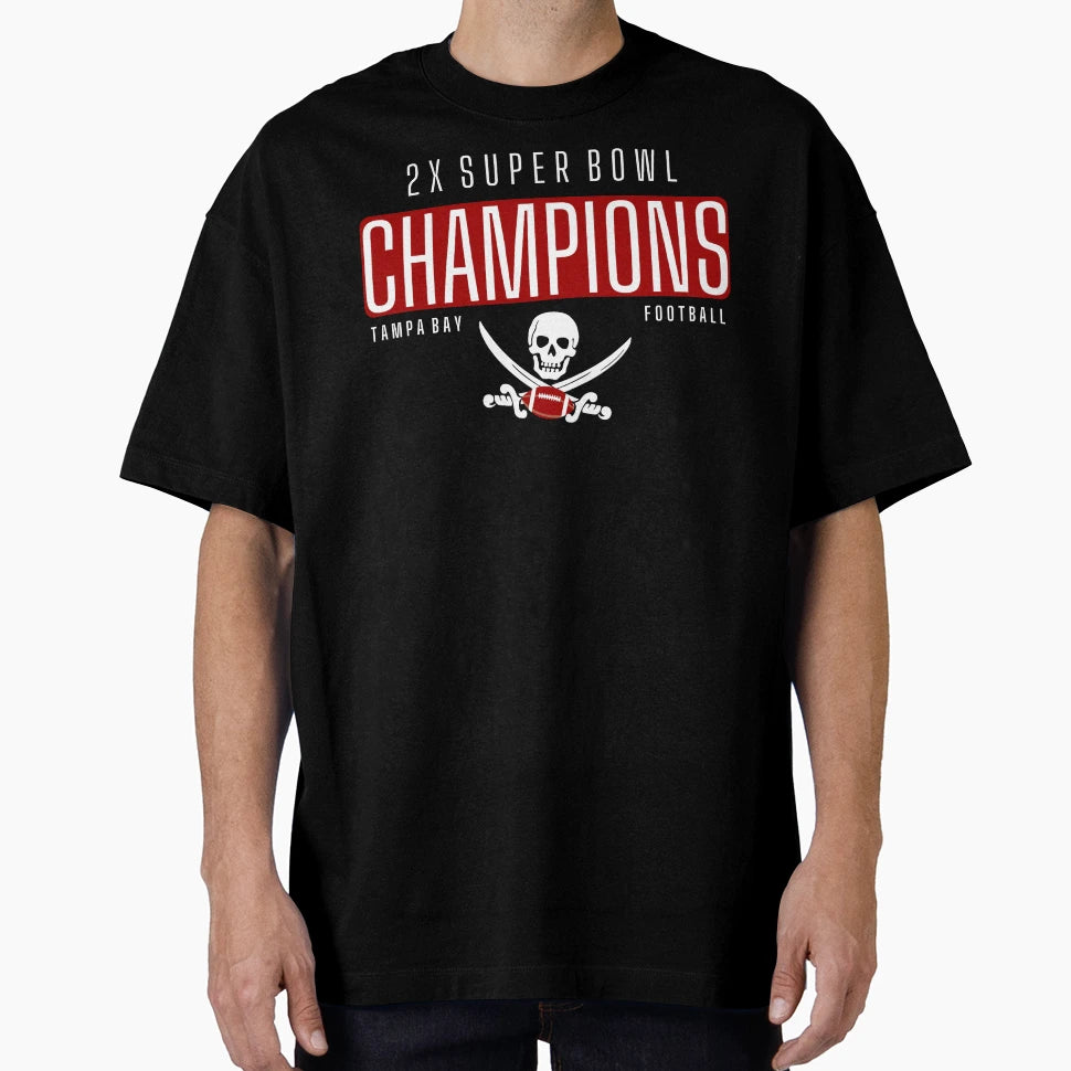 Champa Bay Tampa Bay Football Champions T-Shirt - Minimalist Print Unisex - T-Shirt, Sweatshirt, Hoodie