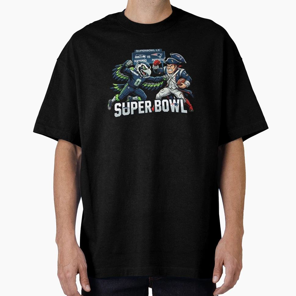 Superbowl Lx New England Patriots Vs T-Shirt - Streetwear Style Unisex - T-Shirt, Sweatshirt, Hoodie