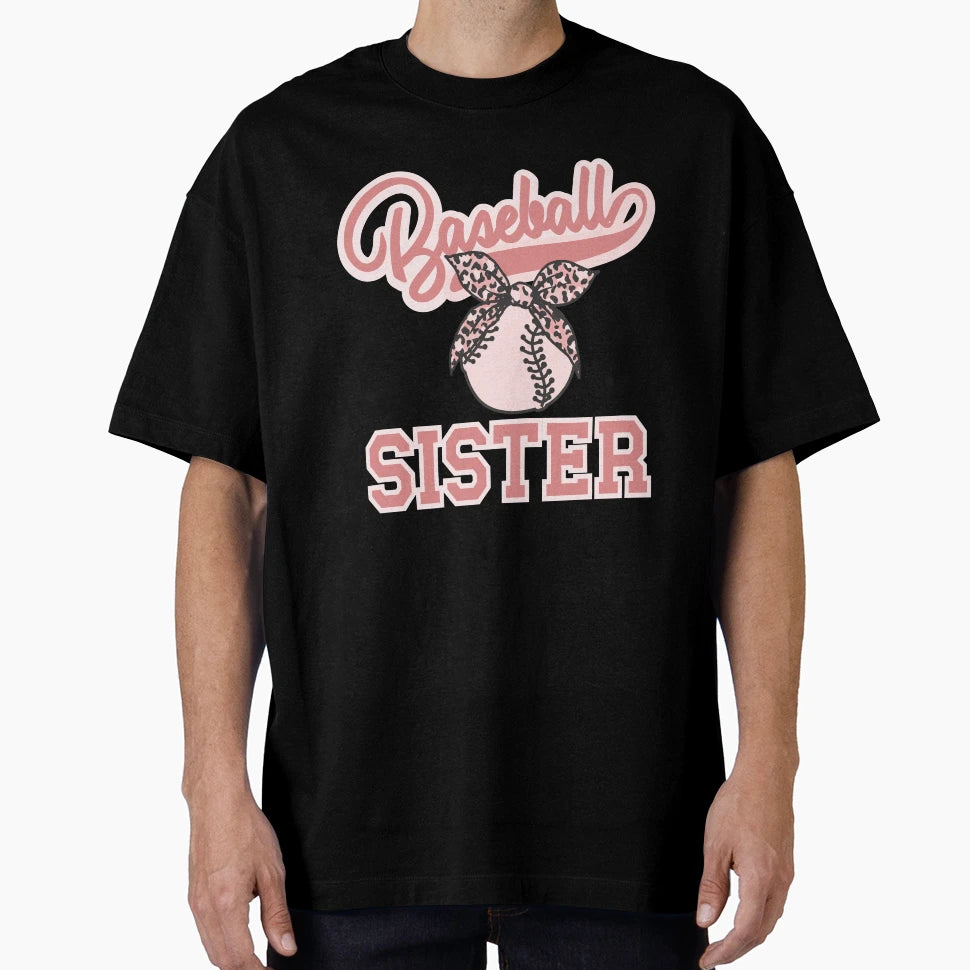 Baseball Sister T-Shirt - Aesthetic Graphic Men Women - T-Shirt, Sweatshirt, Hoodie